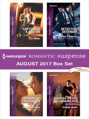 cover image of Harlequin Romantic Suspense August 2017 Box Set